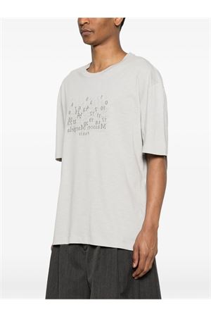 Grey cotton T-shirt MAISON MARGIELA | S50GC0730M20164857